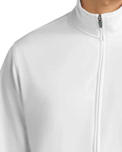 Closeup of a ST241 Sport-Tek Sport-Wick Fleece Full-Zip Jacket